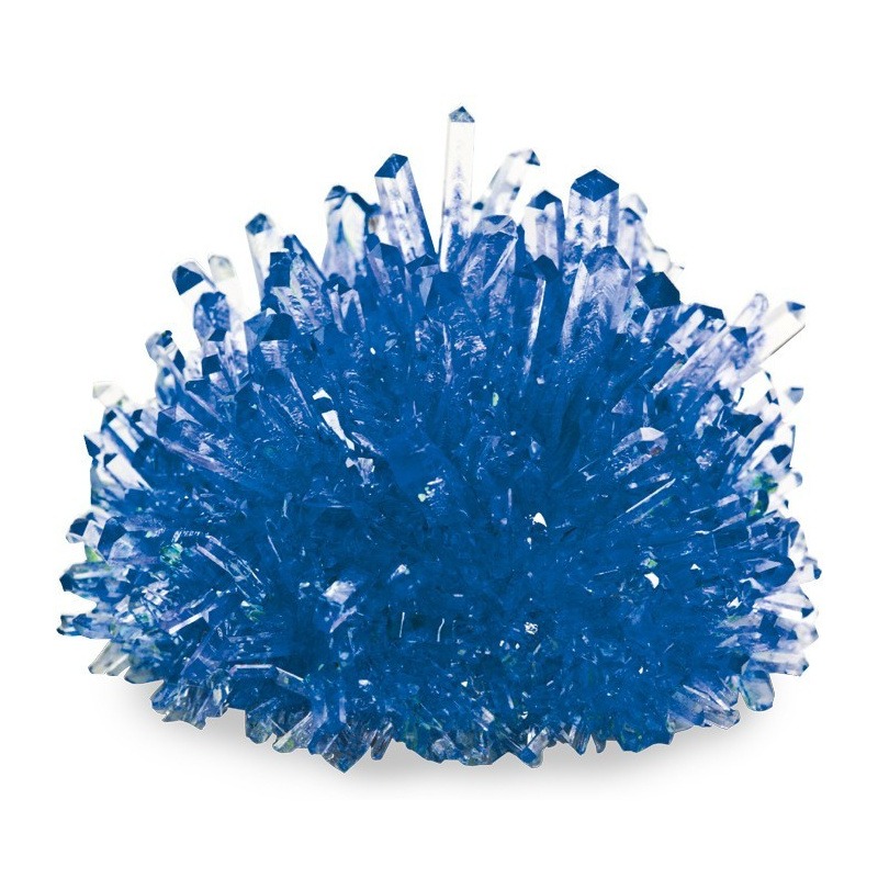 Kristallen kweken blauw