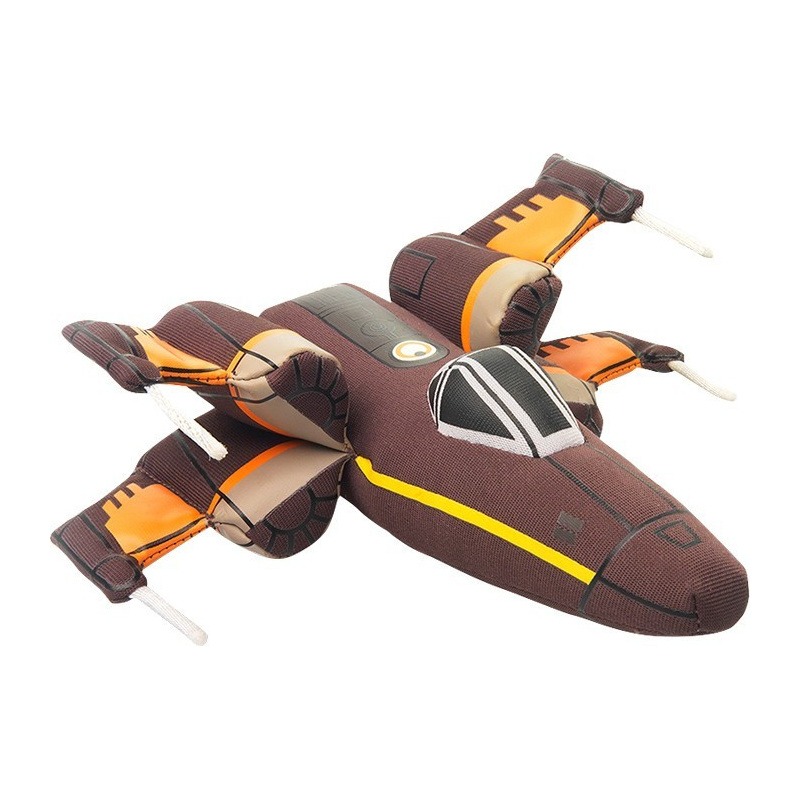 Star Wars X-Wing Fighter aircraft cuddly toy