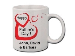 Fathers day mug to customise
