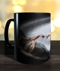 Magic mug with artwork