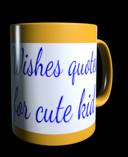 Gold mug with children's birthday number label to personalise