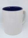 Mug couleur avec label pour personnaliser