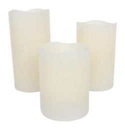 Led Candles set of 3